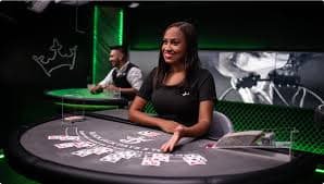 Wild Bandito live blackjack table at danagg slot with professional croupier and HD multi-camera broadcast
